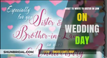 Heartfelt Wedding Wishes: Crafting the Perfect Message for Your Sister-in-Law