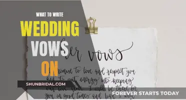 The Perfect Backdrop for Your Vows: Choosing a Material for Your Wedding Vow Cards