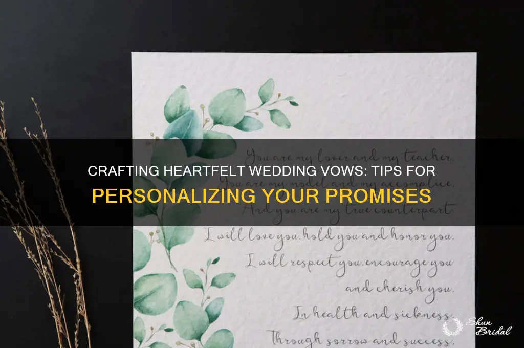 what to write wedding vows