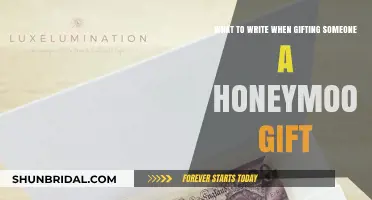 Honeymoon Gift Messages: Crafting Thoughtful Words for Their Romantic Getaway