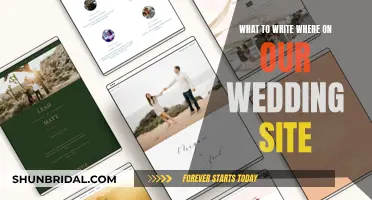 Crafting Your Wedding Website: A Guide to Personalizing Your Online Nuptial Space