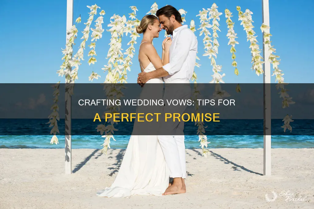 what to wrote in wedding vow
