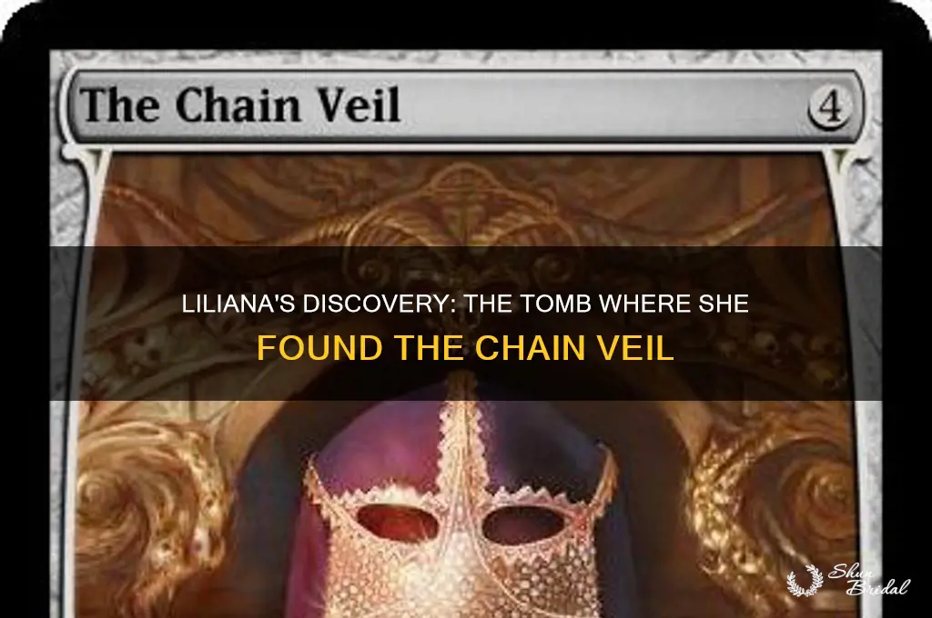 what tomb did liliana find the chain veil in