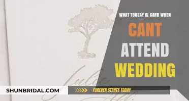 Warm Wishes from Afar: Crafting a Thoughtful Wedding Absence Note