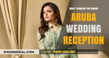 Aruba Wedding Reception: Dressing for the Indian Ceremony