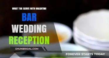 Mashtini Bar Pairings for Your Wedding Reception
