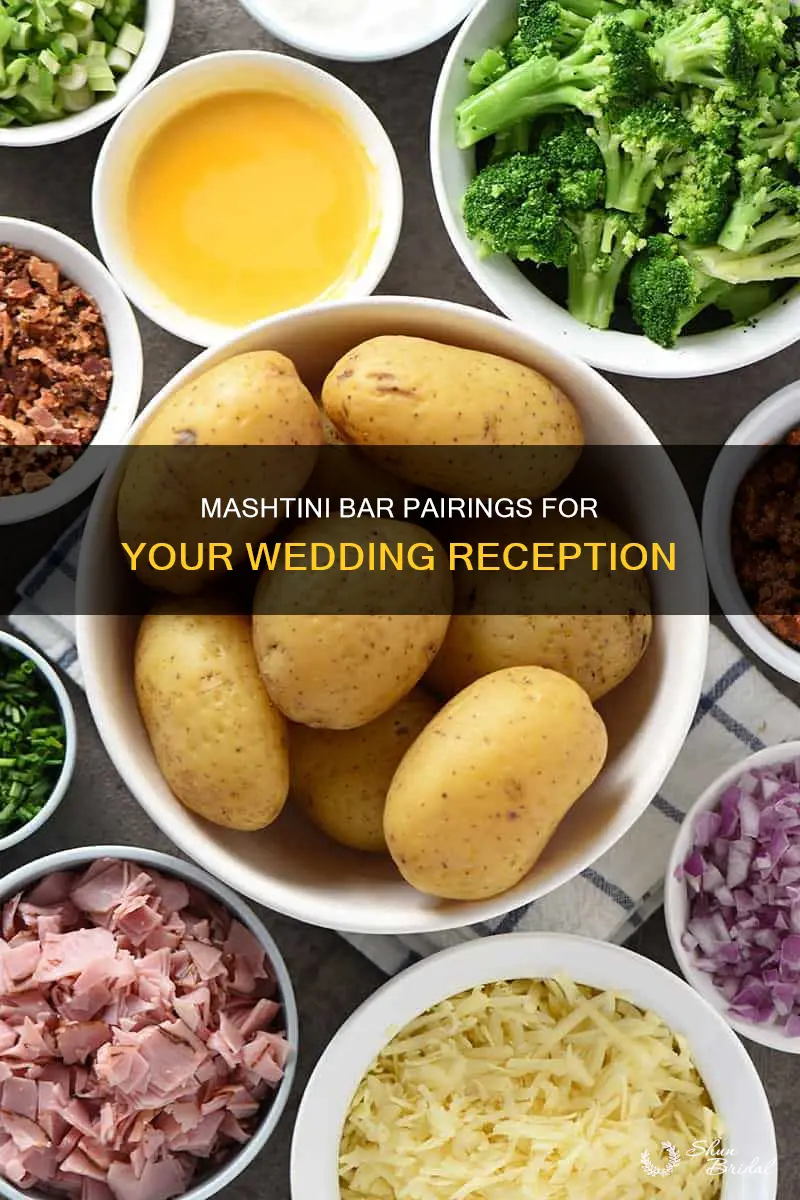 what too serve with mashtini bar wedding reception