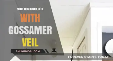 Perfect Trim Colors to Complement Gossamer Veil in Your Home