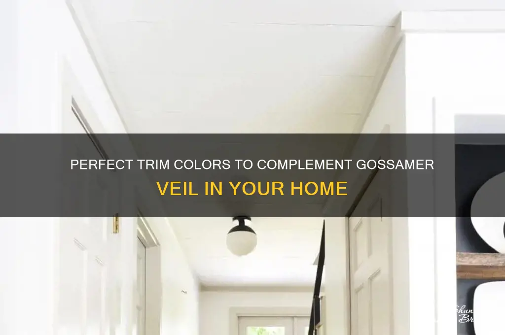 what trim color goes with gossamer veil