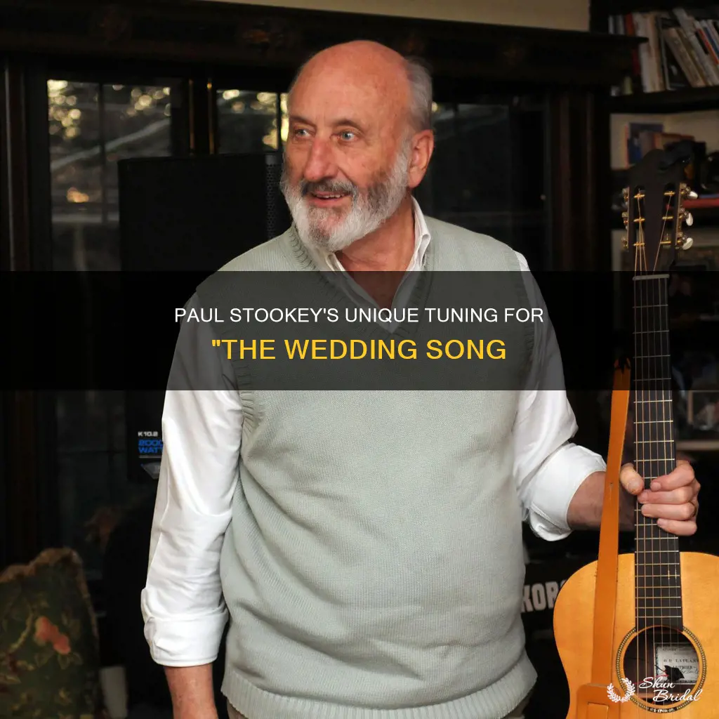 what tuning did paul stookey use for the wedding song
