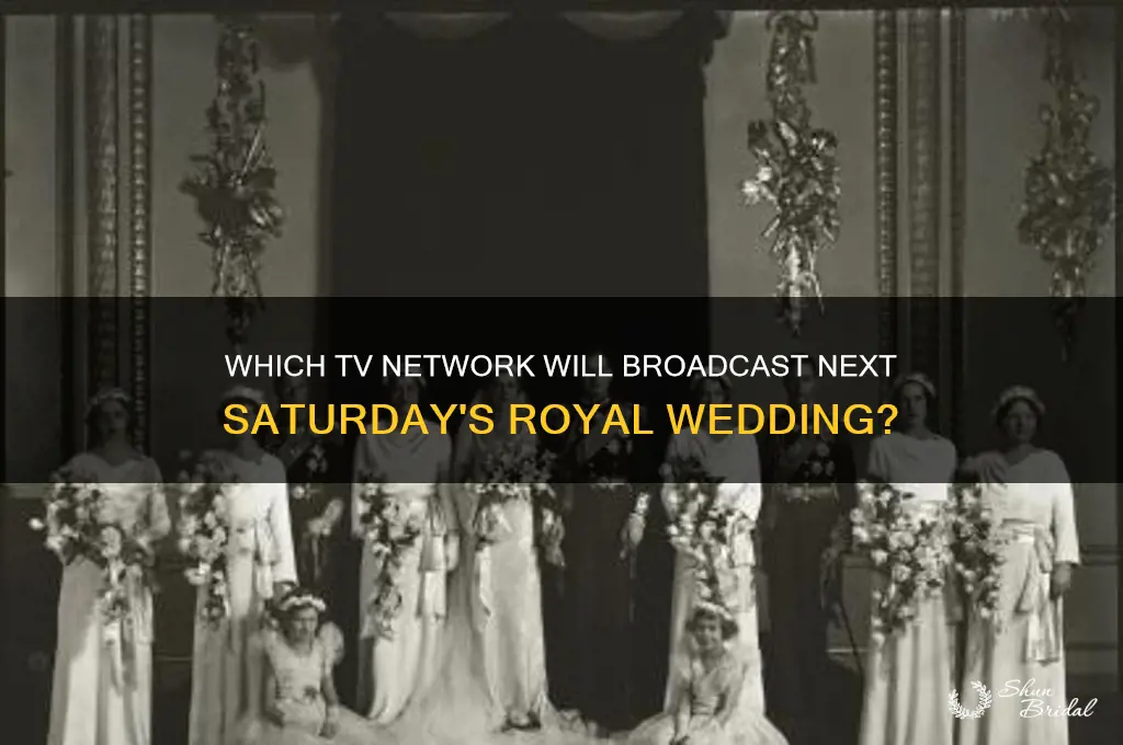 what tv network will televise the royal wedding next saturday