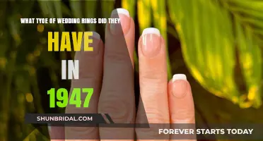 The Wedding Rings of 1947: Styles and Trends