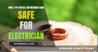 Safe Metals for Electrician Wedding Bands