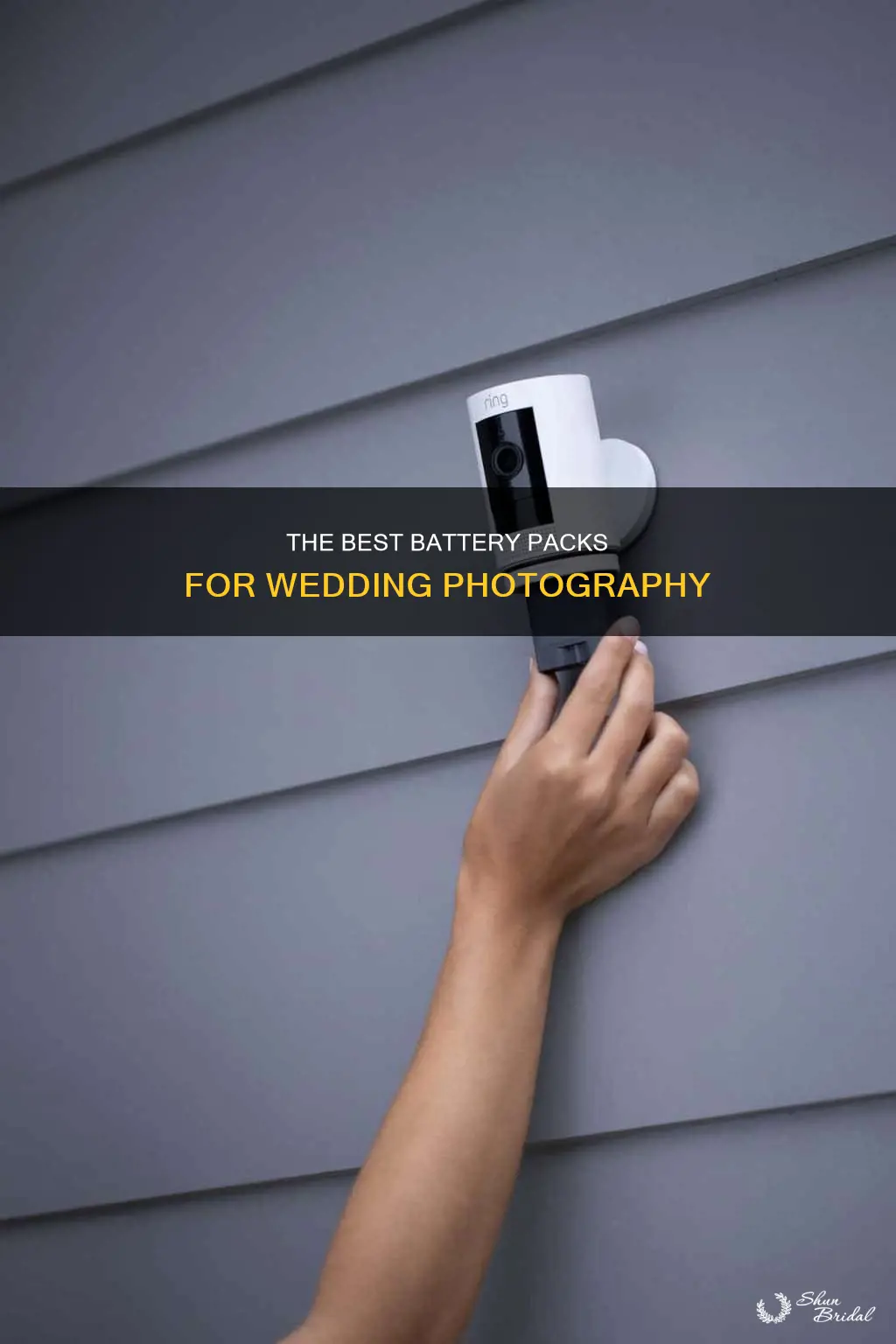 what type of battery pack for wedding photography