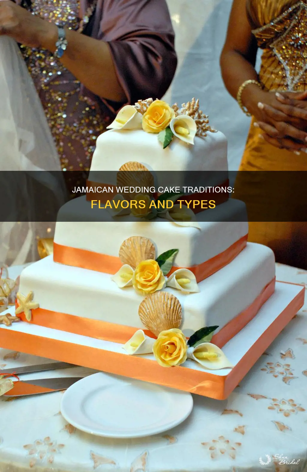 what type of cakes served at a jamaican wedding