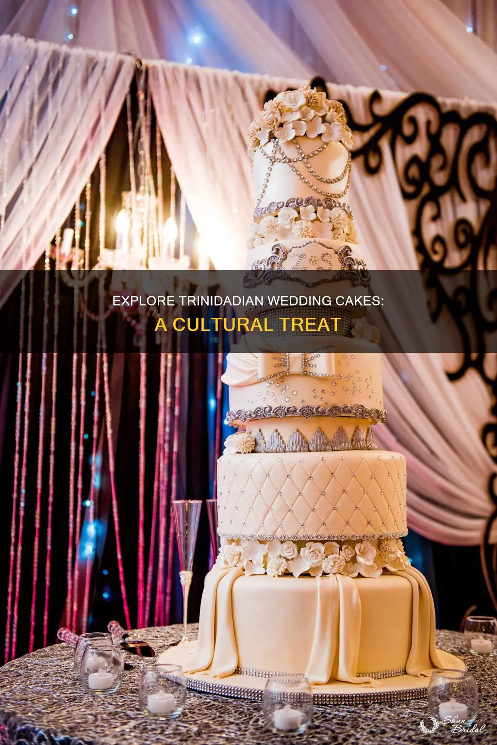 what type of cakes served at trinidadian wedding