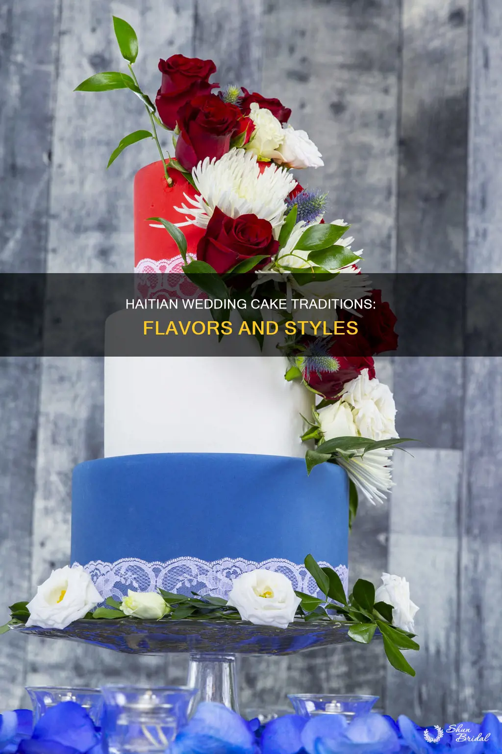 what type of cakes served in a hatian wedding