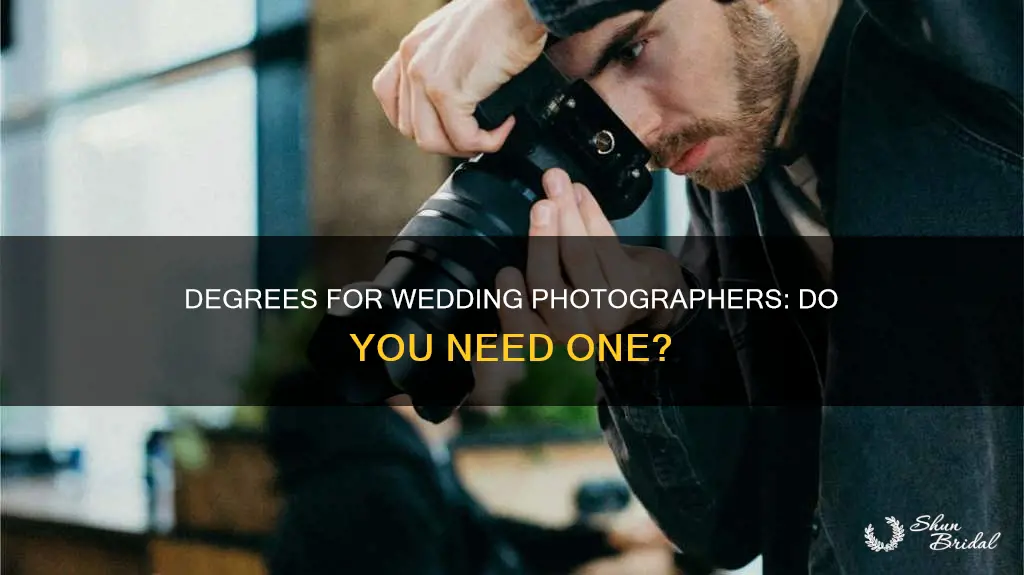 what type of degree does a wedding photographer have