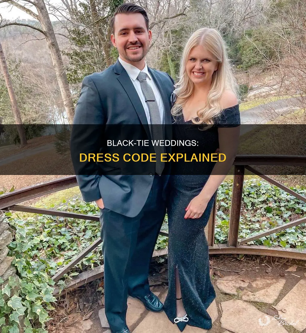 what type of dress for black tie optional wedding