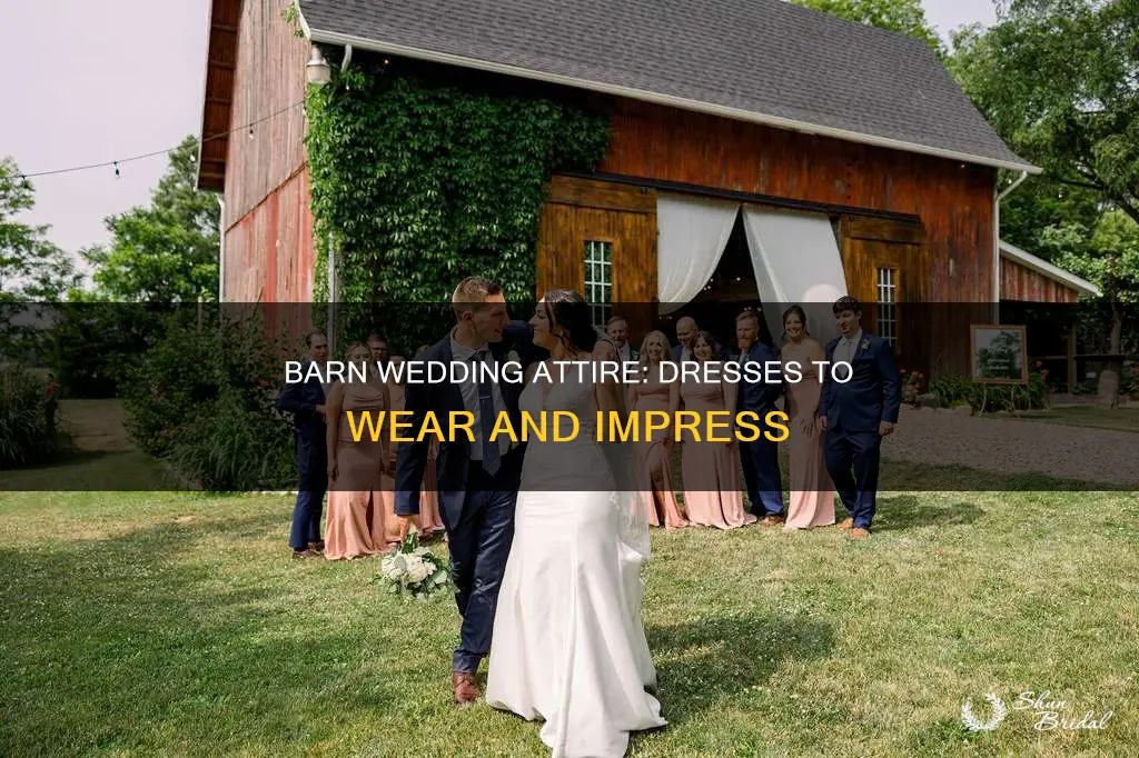 what type of dress to wear to a barn wedding