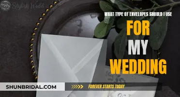 Choosing Envelopes for Your Wedding: A Guide