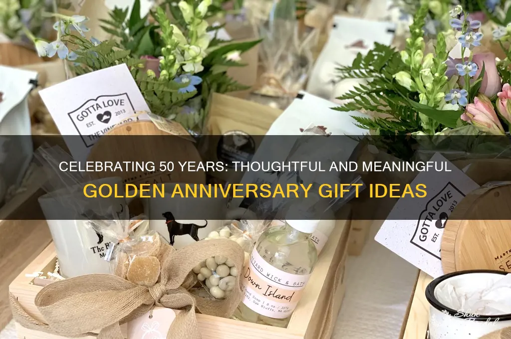what type of gift for 50th wedding anniversary