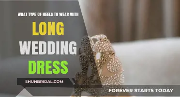Heel Style Guide for Long Wedding Gowns