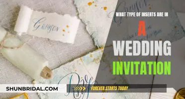 The Ultimate Guide to Wedding Invitation Inserts