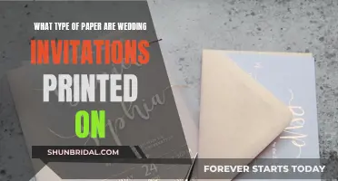 Choosing the Perfect Paper for Your Wedding Invites