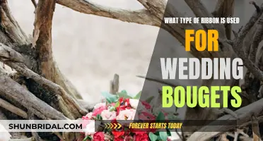 Choosing the Perfect Ribbon for Your Wedding Bouquet