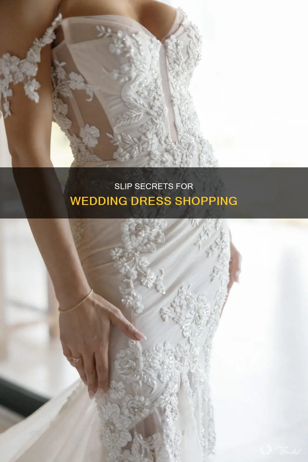 what type of slip to wear wedding dress shopping
