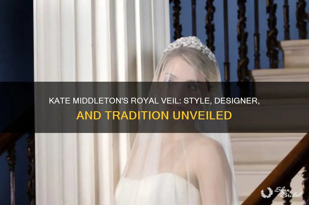 what type of veil did kate middleton wear