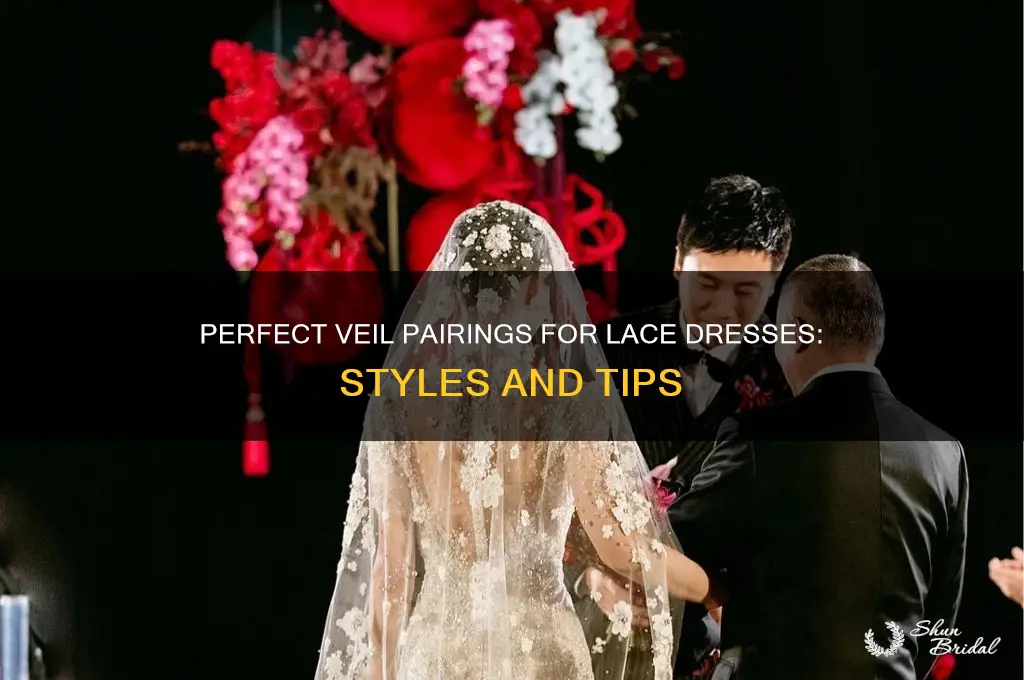 what type of veil to wear with a lace dress