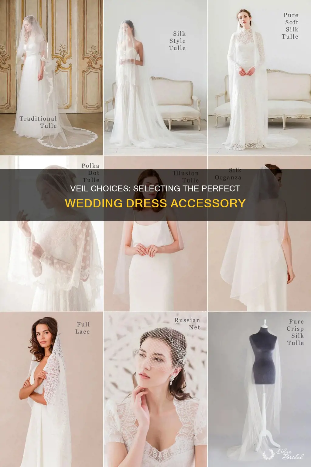what type of veil to wear with my wedding dress