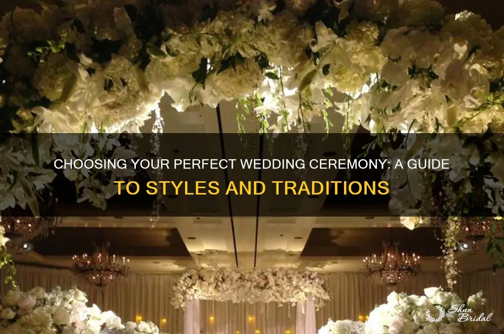 what type of wedding ceremony should I have