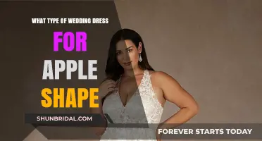 Apple-shaped brides: How to choose your wedding dress