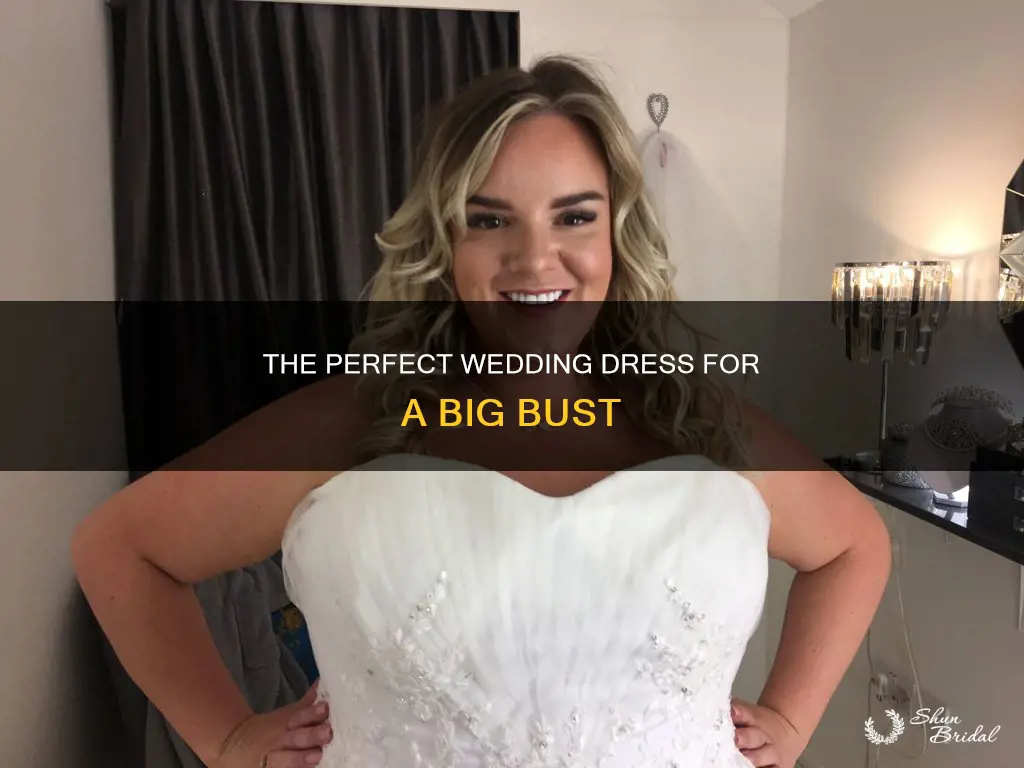what type of wedding dress is best for big bust