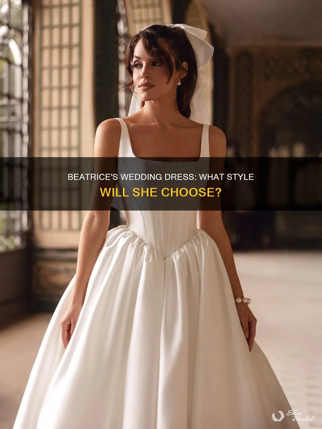 what type of wedding dress will beatrice wear