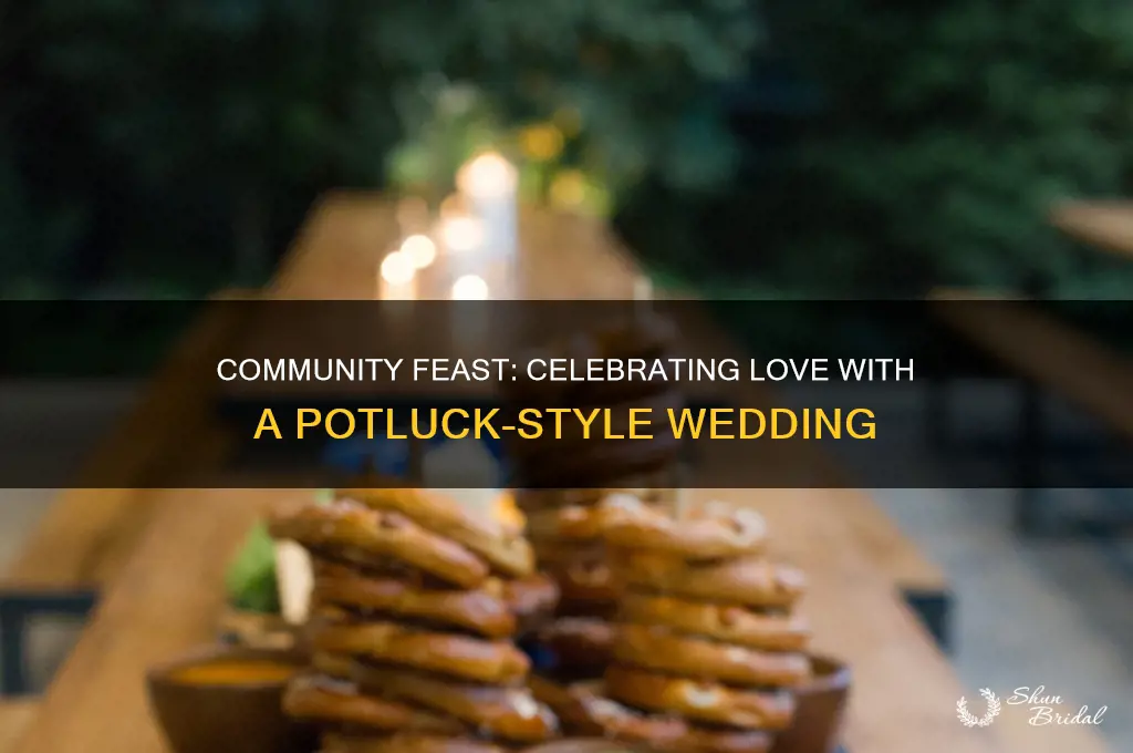 what type of wedding that you have people bring food