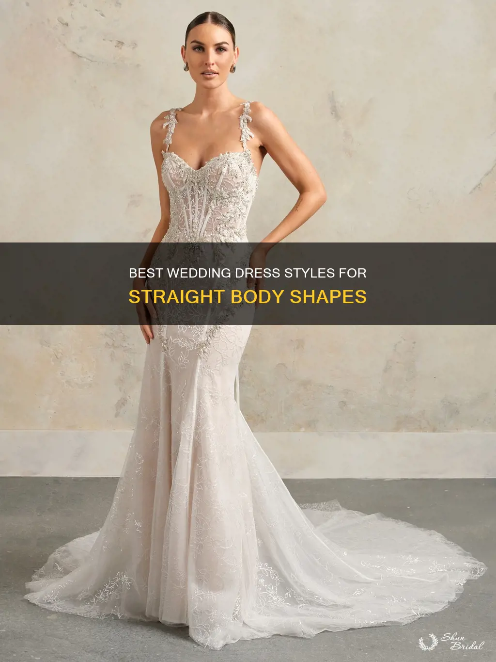 what types of wedding dresses are best for straight bodies