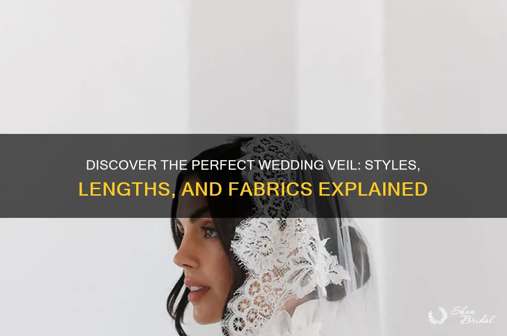 what types of wedding veils are there