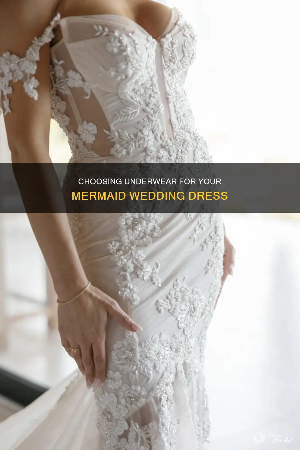 what underwear to wear under a mermaid wedding dress