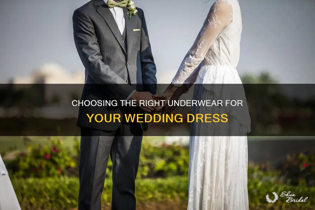 what underwear to wear under a wedding dress