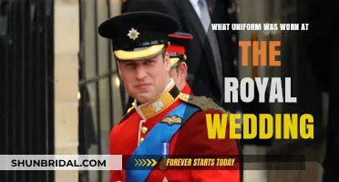 Royal Wedding Uniforms: A Look at the Elegant Attire Worn
