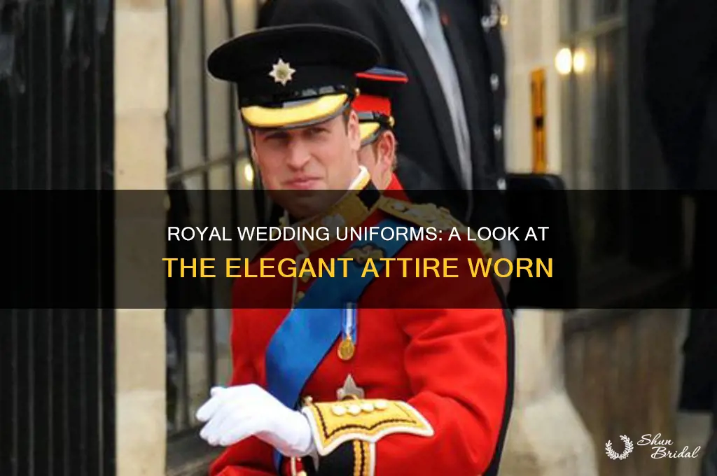 what uniform was worn at the royal wedding