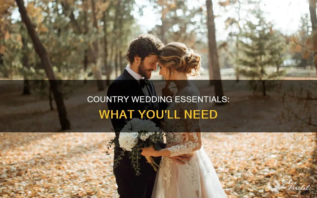 what use in a country wedding