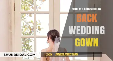 Perfect Veil Pairings for Stunning Low Back Wedding Gowns