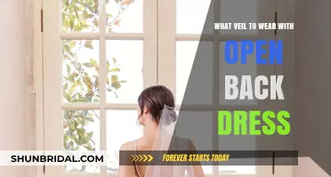 Perfect Veil Pairings for Stunning Open-Back Wedding Dresses