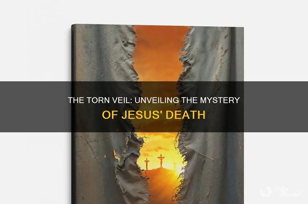 what veil tore when jesus died