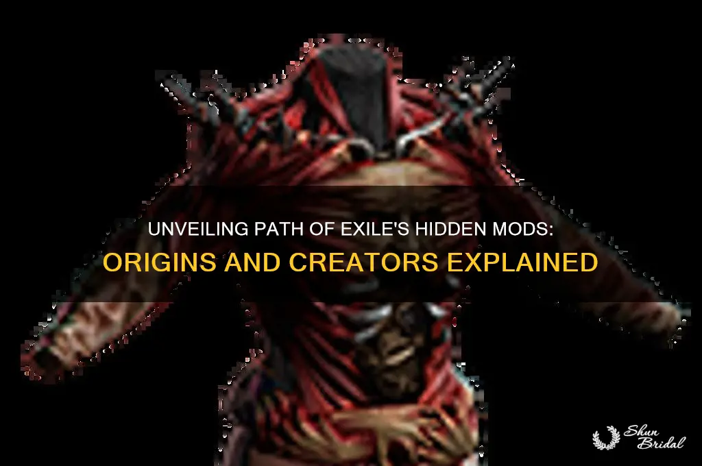 what veiled mods come from who poe